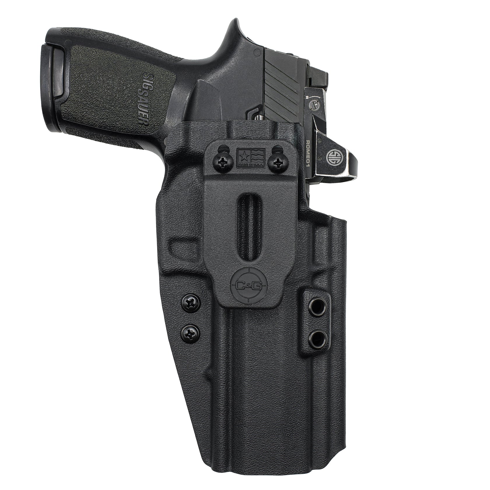 SIG P320-XFIVE | IWB COVERT/ALPHA Kydex Holster | QUICKSHIP | C&G Holsters