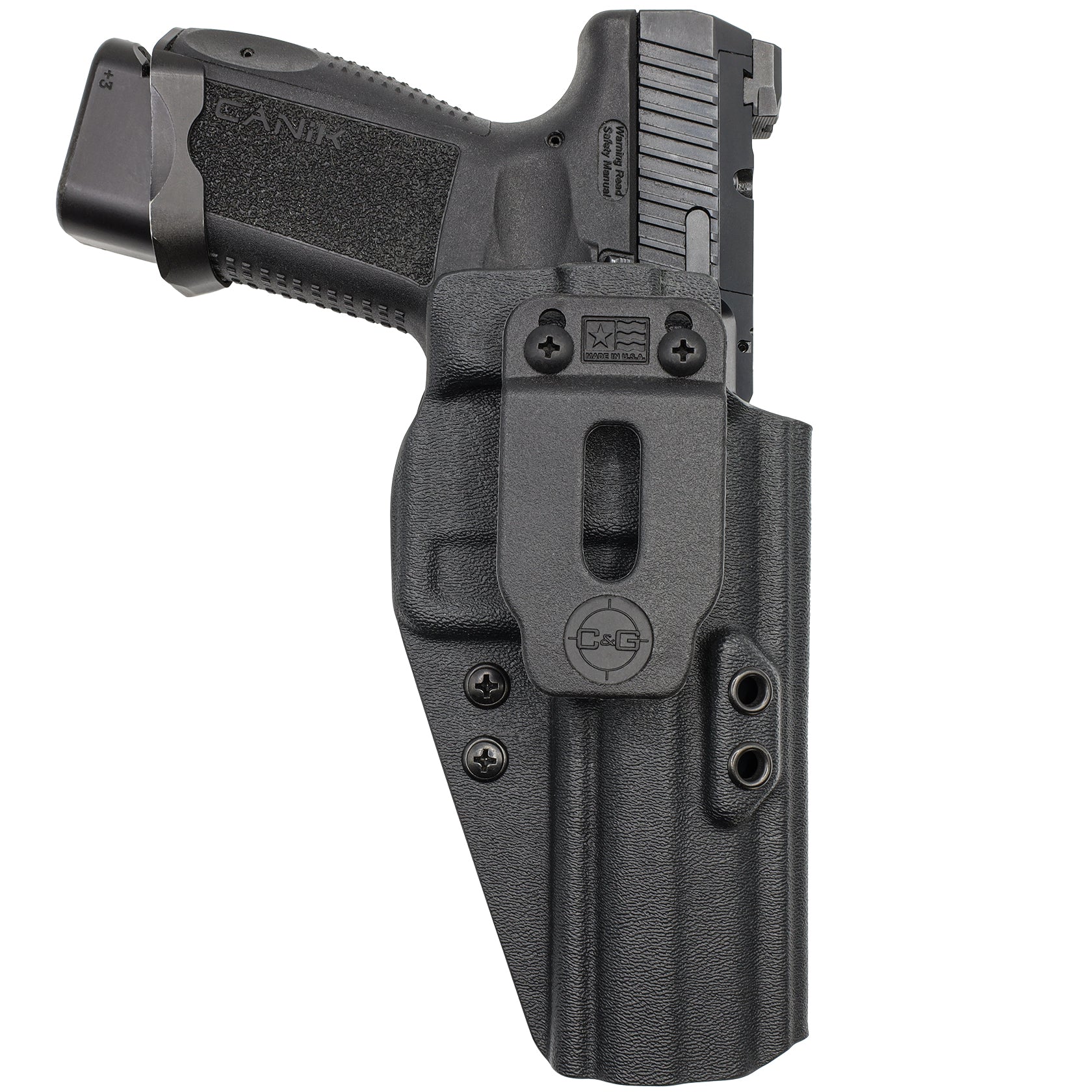 Canik TP9SFX 5.25" | IWB COVERT/ALPHA Kydex Holster | QUICKSHIP | C&G Holsters
