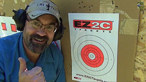 125 EZ2C Targets Favorites 5 Handgun Styles Paper Targets Bundle 11"x17" USA Made