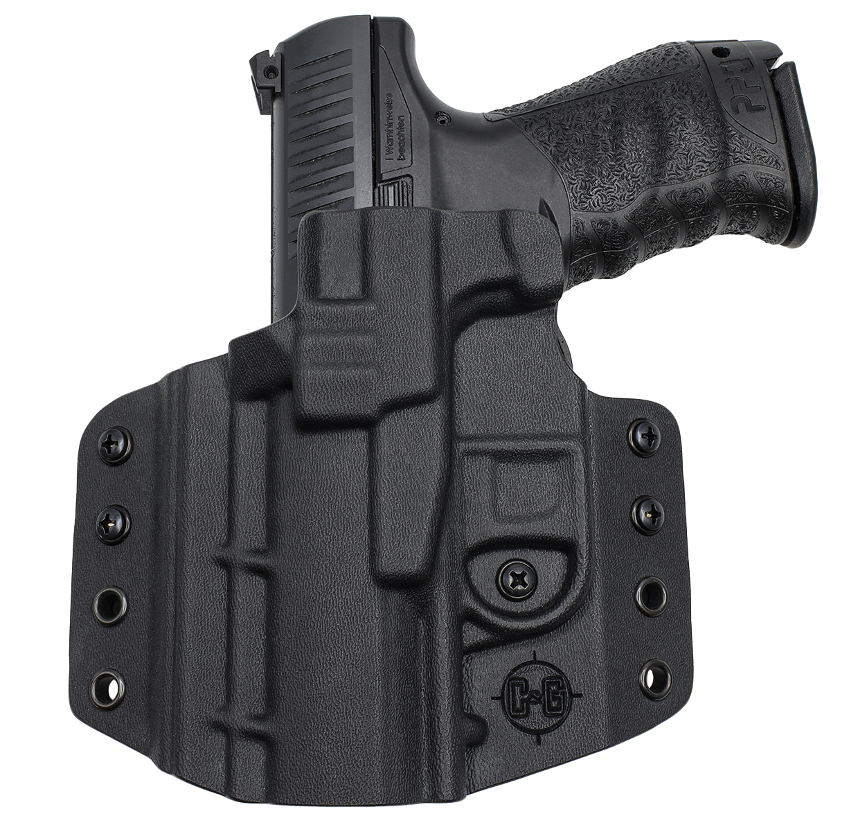 Walther PPQ M2 4" | OWB COVERT Kydex Holster | QUICKSHIP | C&G Holsters