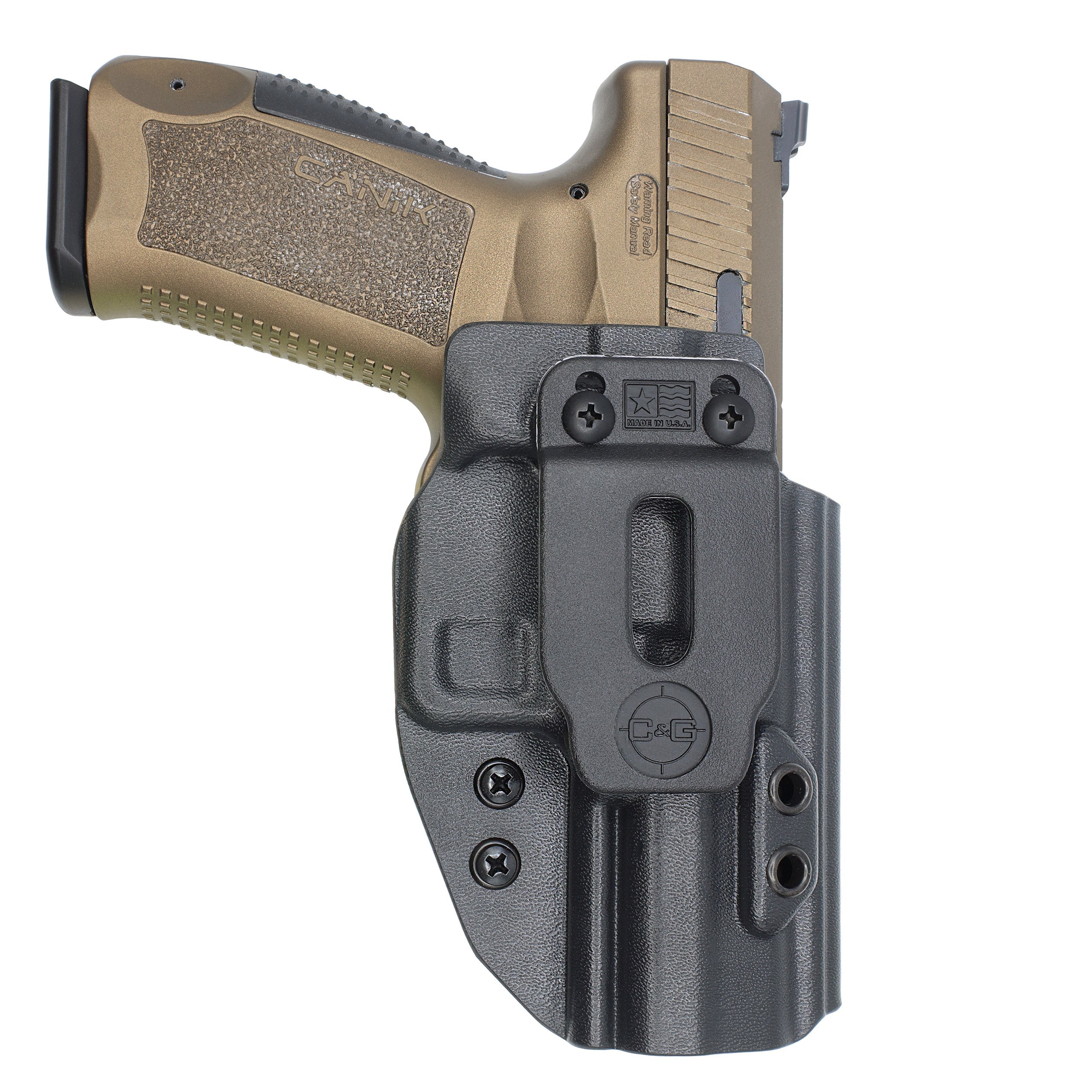 Canik TP9SF 4.1" | IWB COVERT/ALPHA Kydex Holster | QUICKSHIP | C&G Holsters