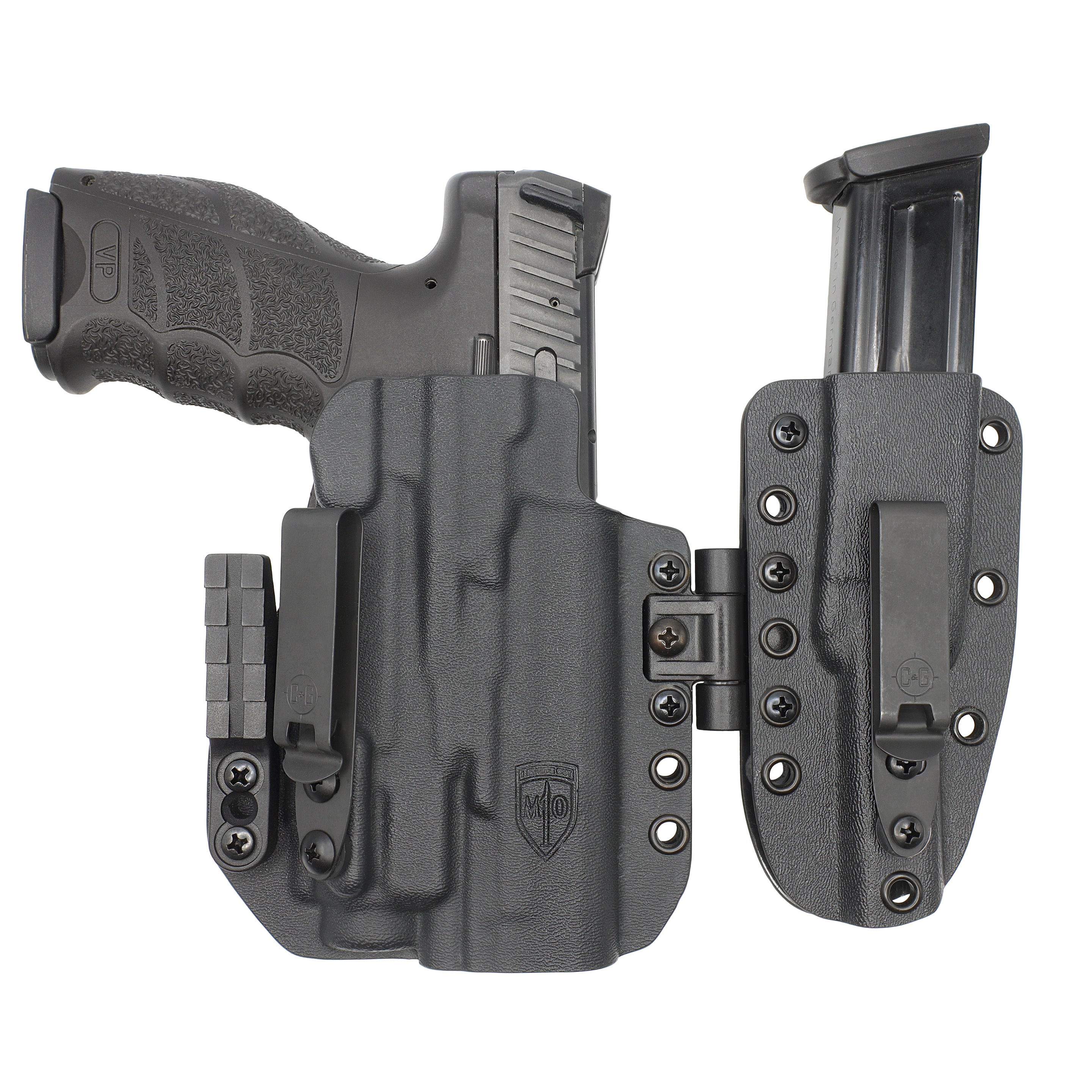 H&K VP9/SK TLR-8/A/G | MOD1-LIMA Appendix Sidecar Kydex Holster System | QUICKSHIP | C&G Holsters