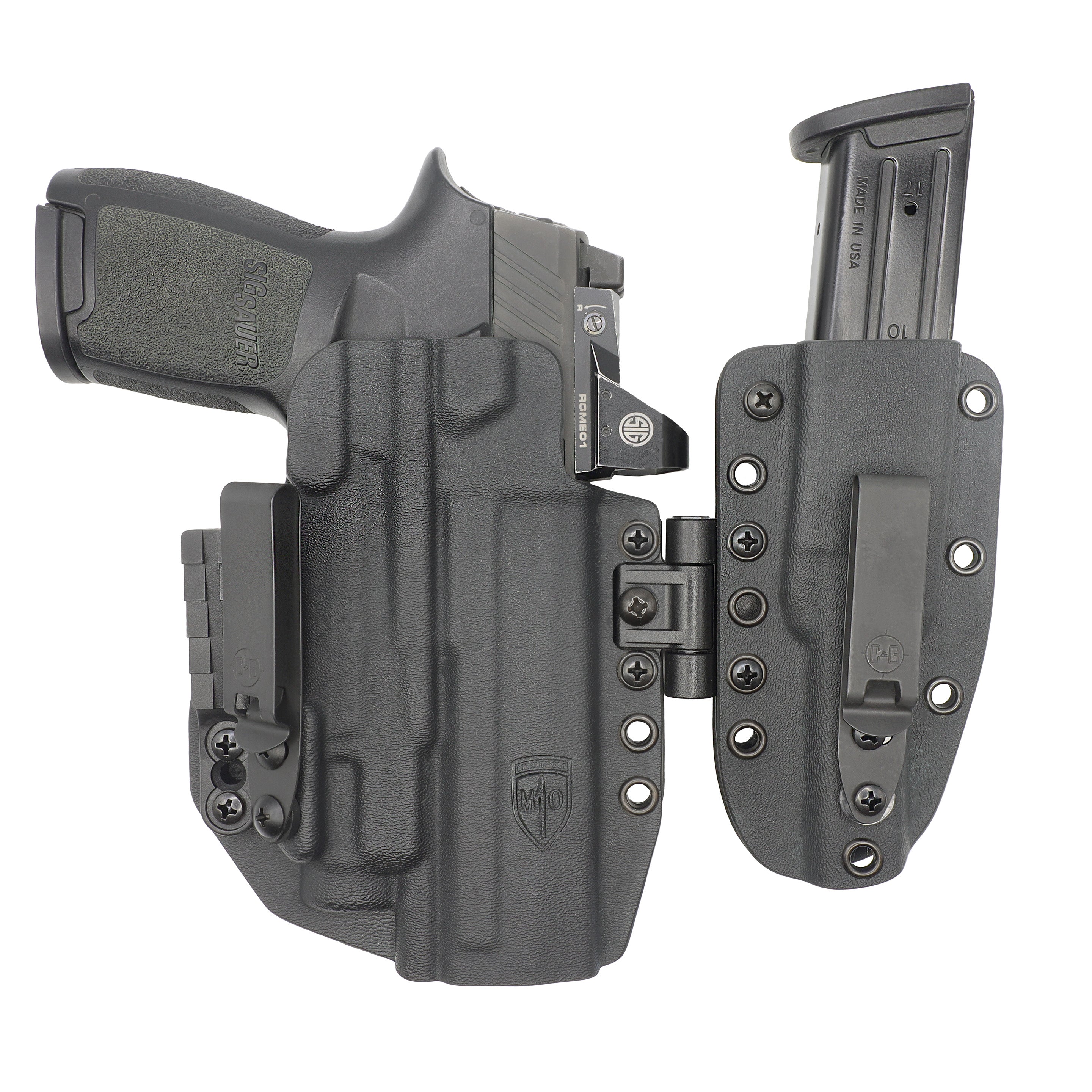 SIG P320/Compact TLR-7/A/X | MOD1-LIMA Appendix Sidecar Kydex Holster System | QUICKSHIP | C&G Holsters