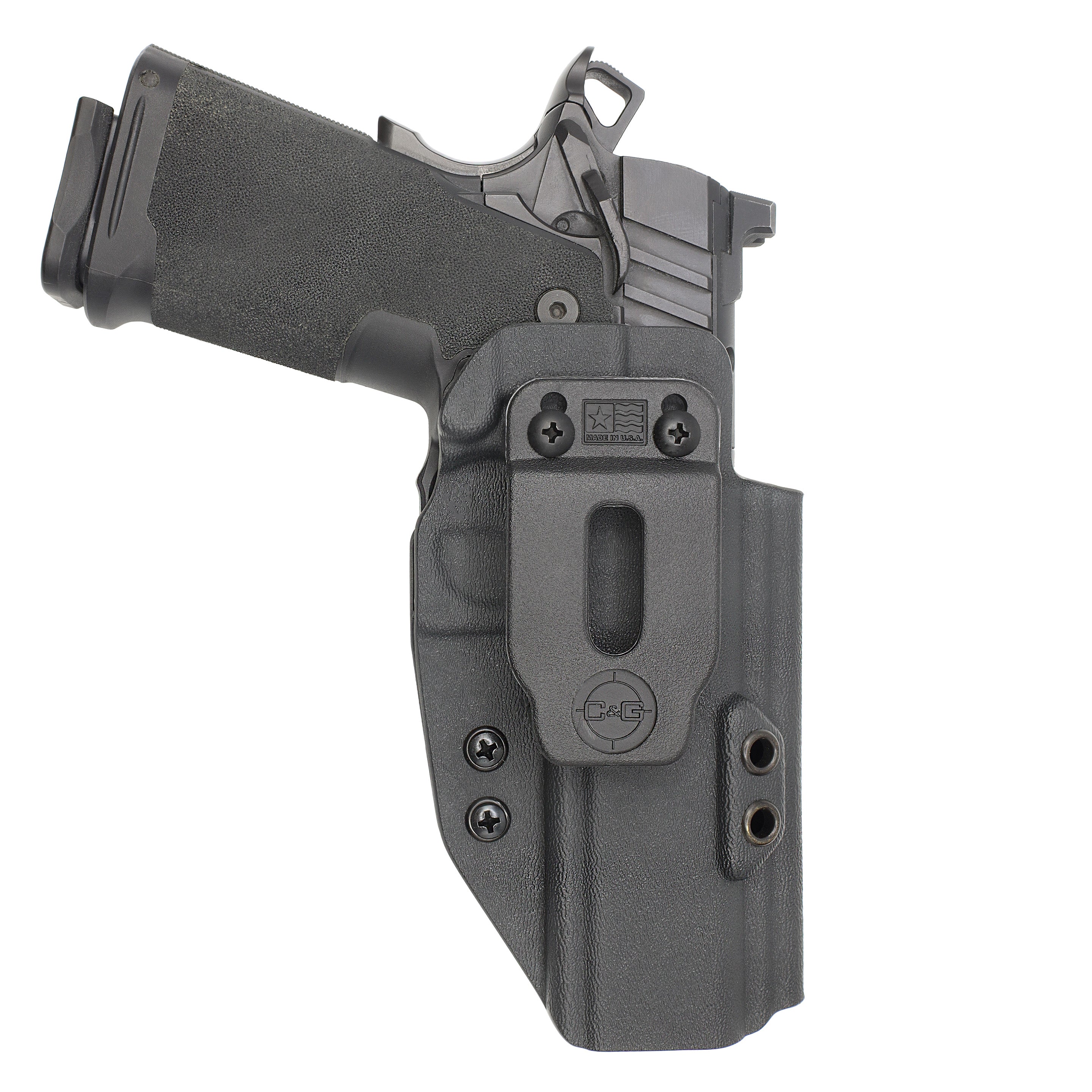 Springfield 1911 DS Prodigy 4.25" | IWB COVERT/ALPHA Kydex Holster | QUICKSHIP | C&G Holsters