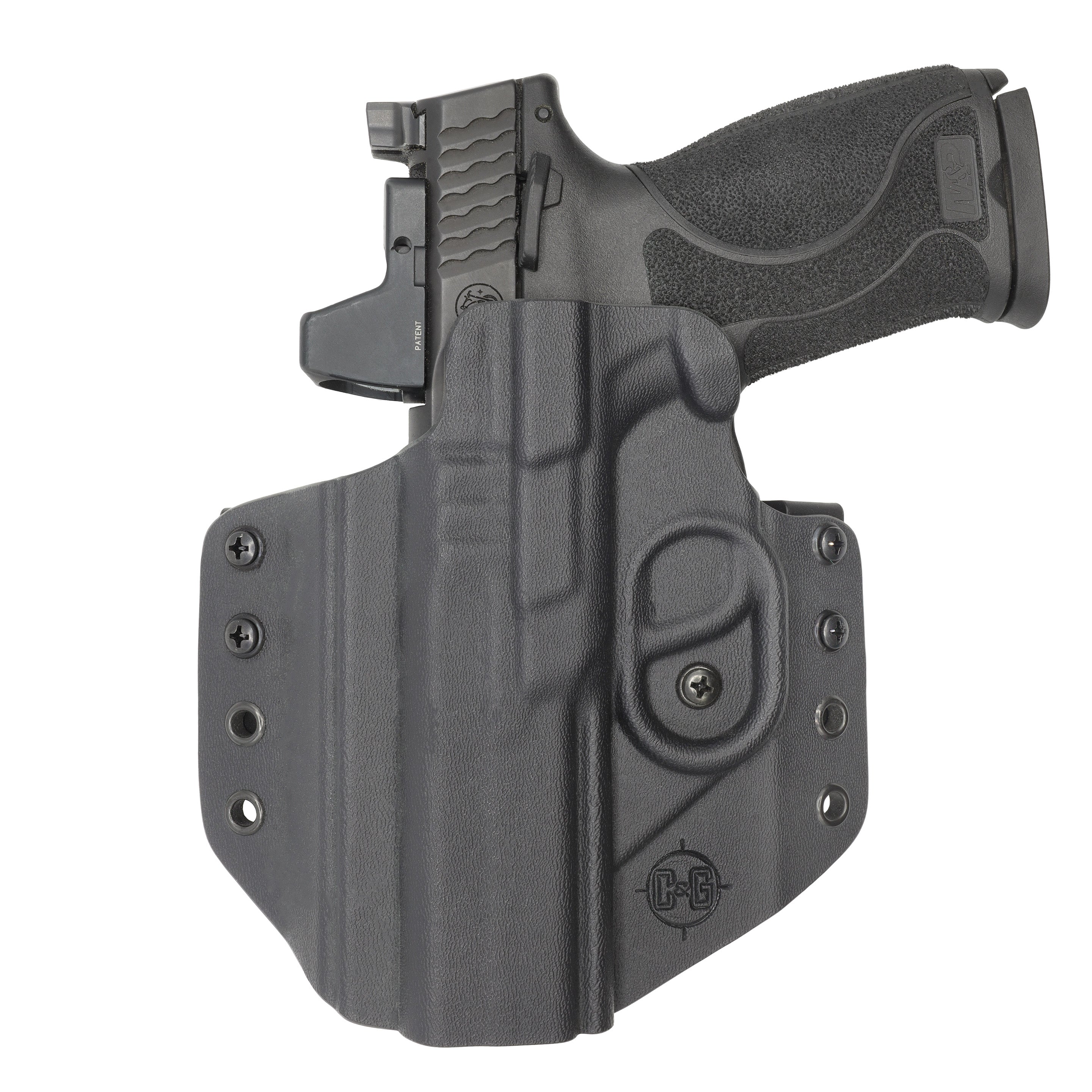 S&W M&P 10/45 M2.0 4.6" | OWB COVERT Kydex Holster | QUICKSHIP | C&G Holsters