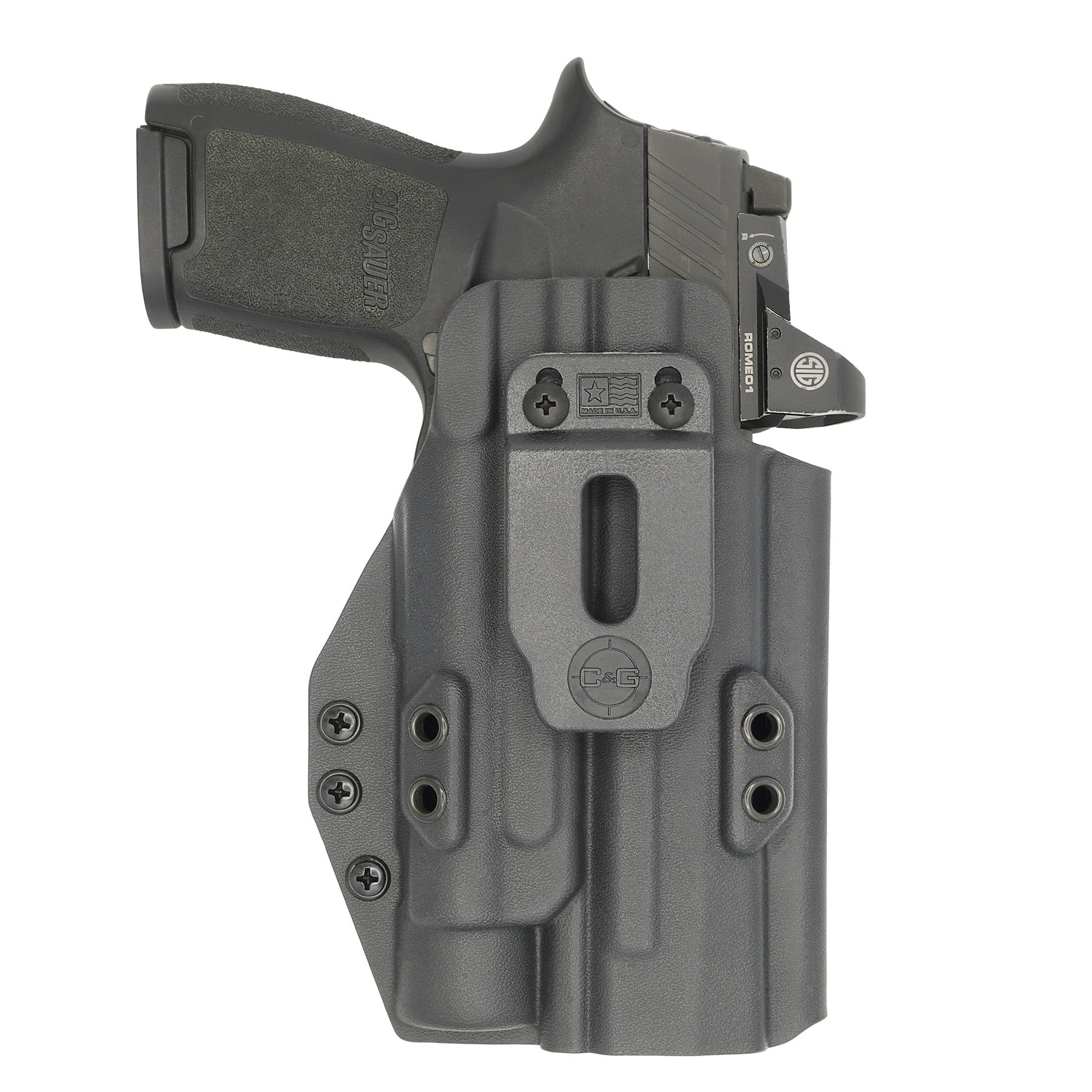 SIG P320/M17/P320c/M18/XCarry TLR-1/HL | IWB TACTICAL/ALPHA Kydex Holster | QUICKSHIP | C&G Holsters