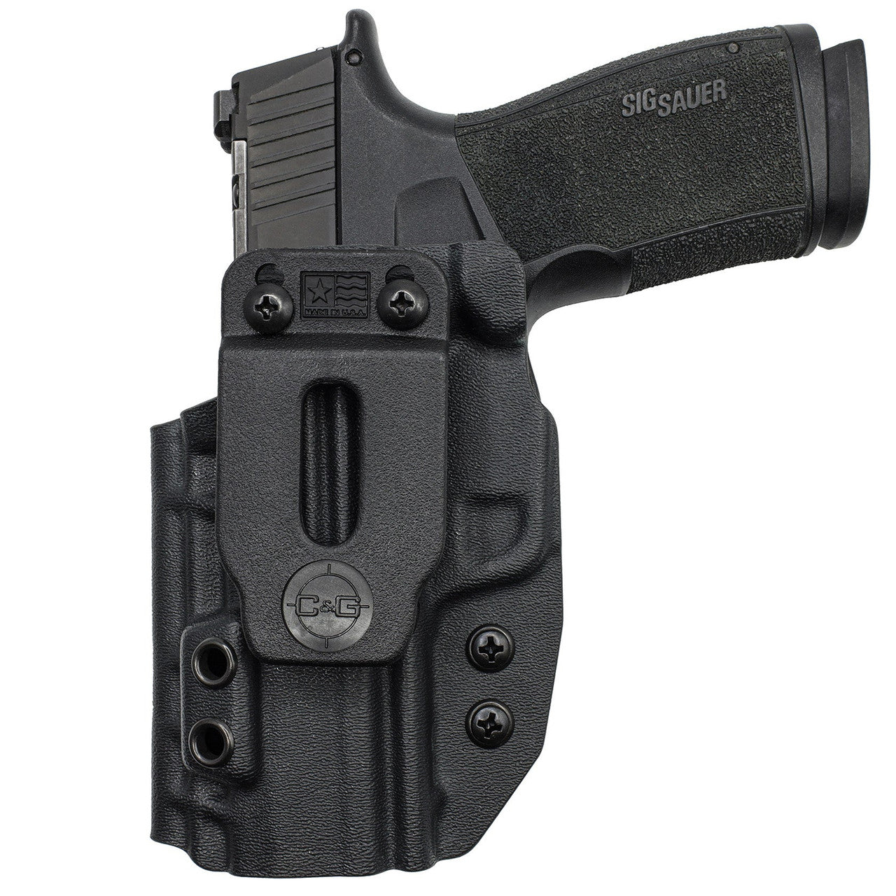 SIG P365-XMACRO | IWB COVERT/ALPHA Kydex Holster | QUICKSHIP | C&G Holsters