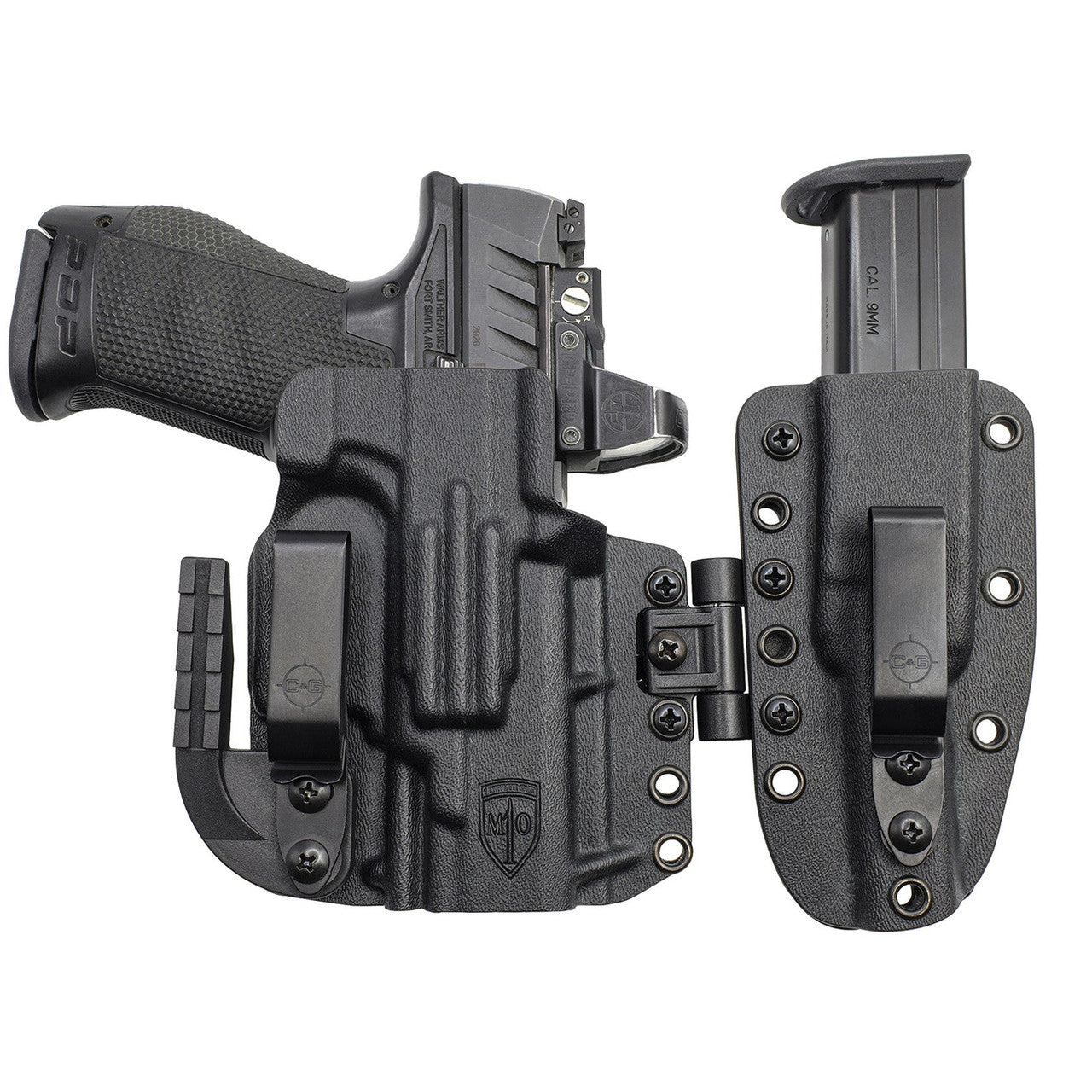Walther PDP 3.5" | MOD1 Appendix Sidecar Kydex Holster System | QUICKSHIP | C&G Holsters