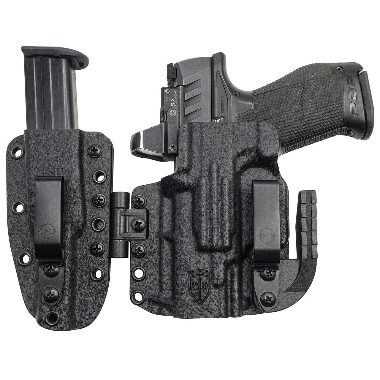 Walther PDP 3.5" | MOD1 Appendix Sidecar Kydex Holster System | QUICKSHIP | C&G Holsters