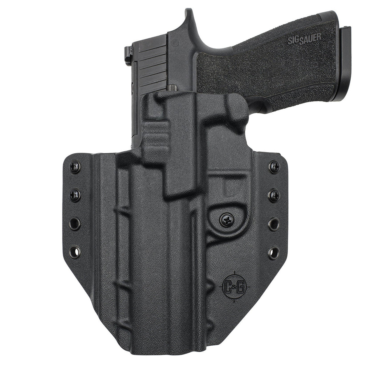 SIG P320-XTEN | OWB COVERT Kydex Holster | QUICKSHIP | C&G Holsters