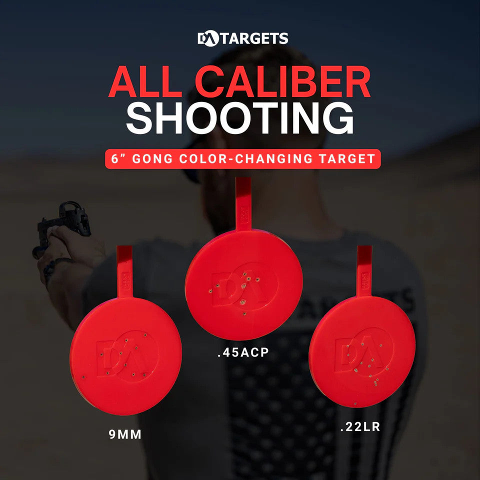 4" Gong Color-Changing Target