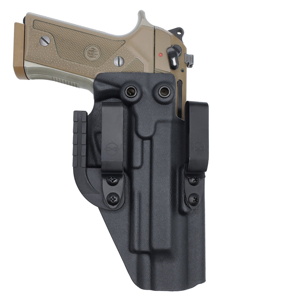 Beretta 92FS/96/M9A3/M9A4 | IWB COVERT/ALPHA Kydex Holster | QUICKSHIP | C&G Holsters