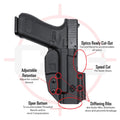 Walther PPQ M2 | COMPETITION IDPA/USPSA/SCSA/3-Gun Kydex Holster | QUICKSHIP | C&G Holsters