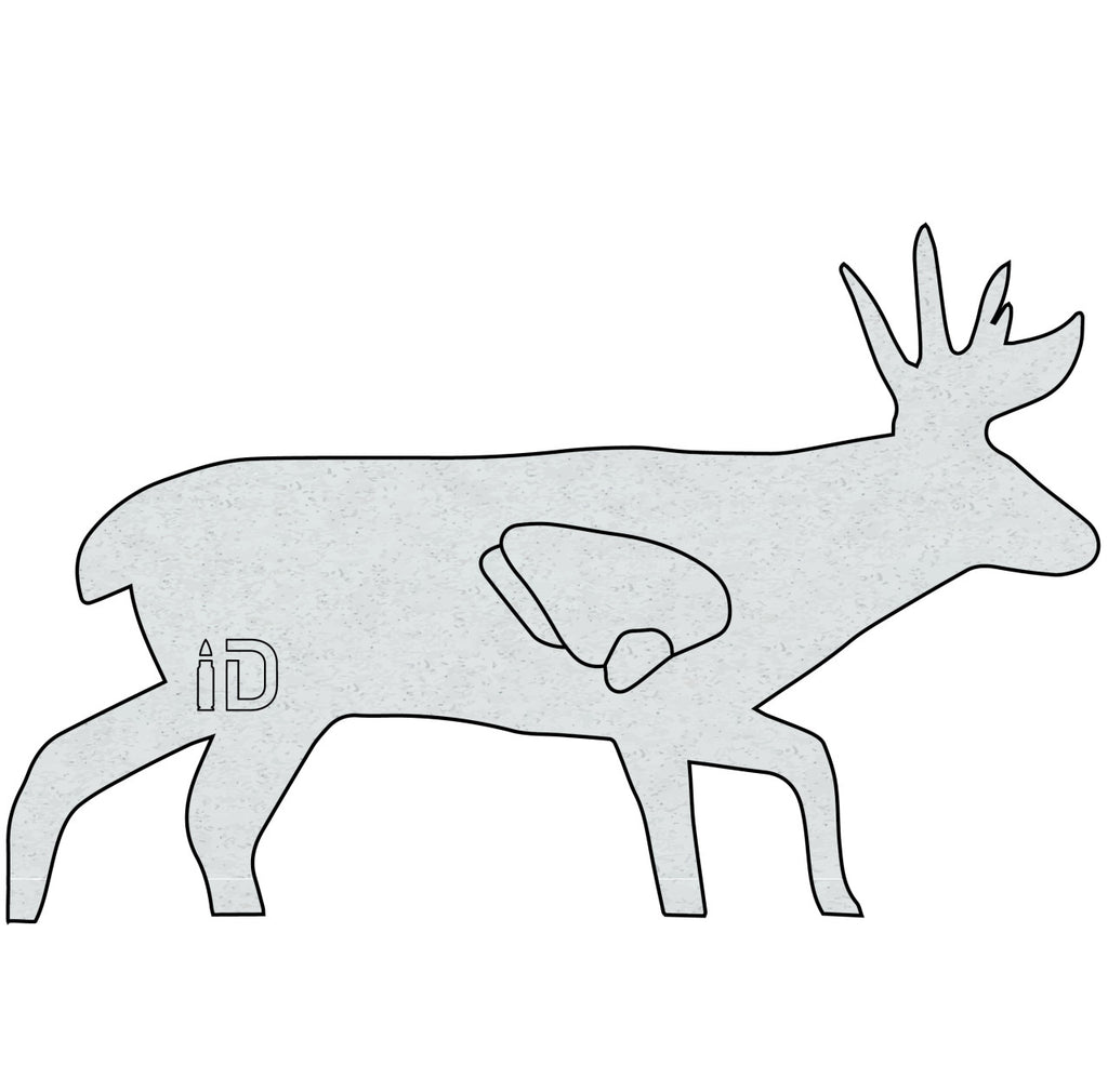 Deer Infinity Target Silhouette