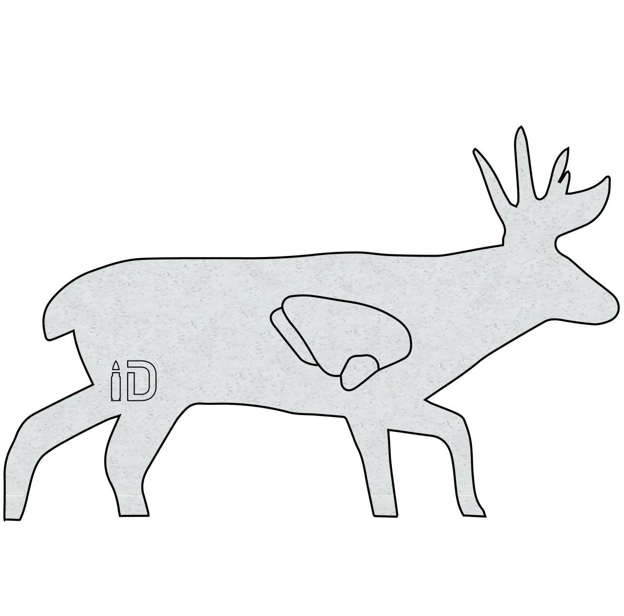 Deer Infinity Target Silhouette