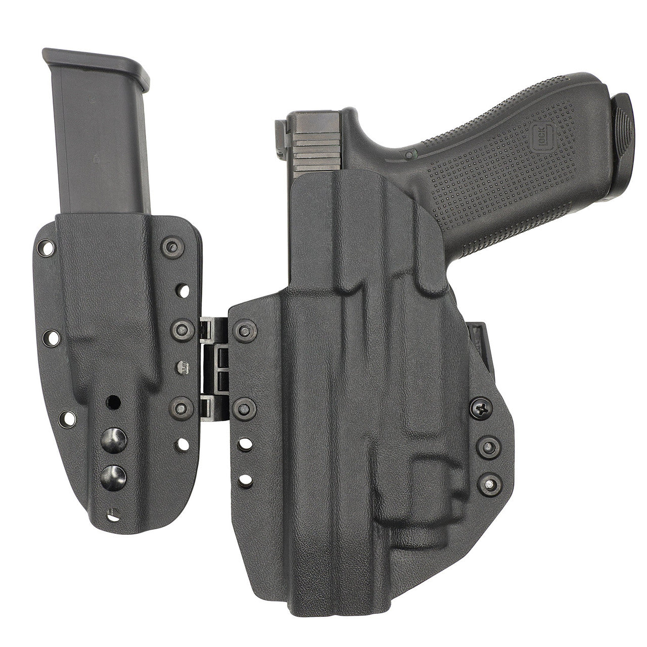 GLOCK 17/19 TLR-8/A/G | MOD1-LIMA Appendix Sidecar Kydex Holster System | QUICKSHIP | C&G Holsters