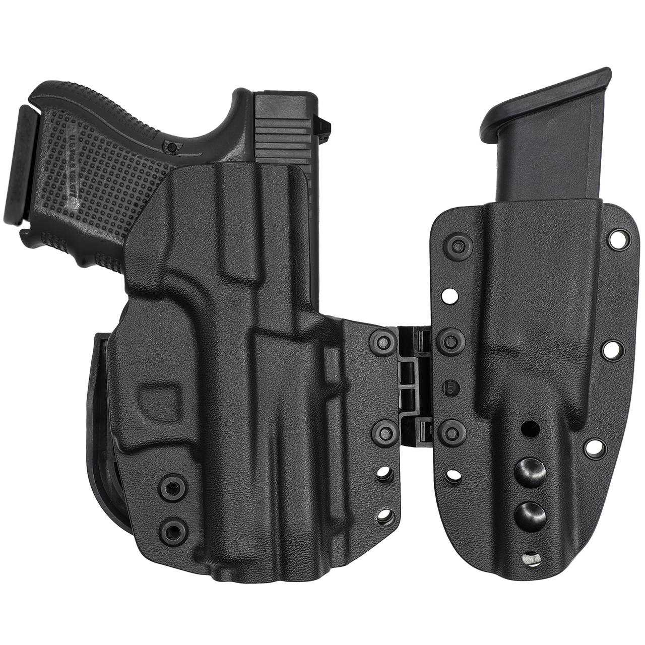 GLOCK 26/27/28 | MOD1 Appendix Sidecar Kydex Holster System | QUICKSHIP | C&G Holsters