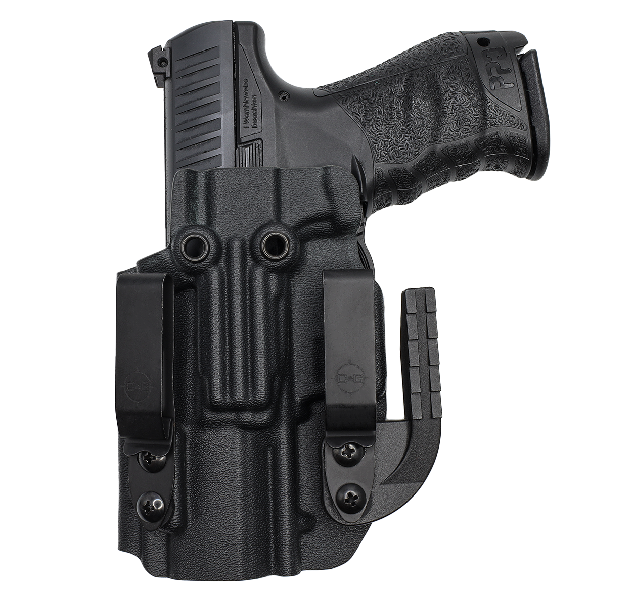 Walther PPQ M2 4" | IWB COVERT/ALPHA Kydex Holster | QUICKSHIP | C&G Holsters