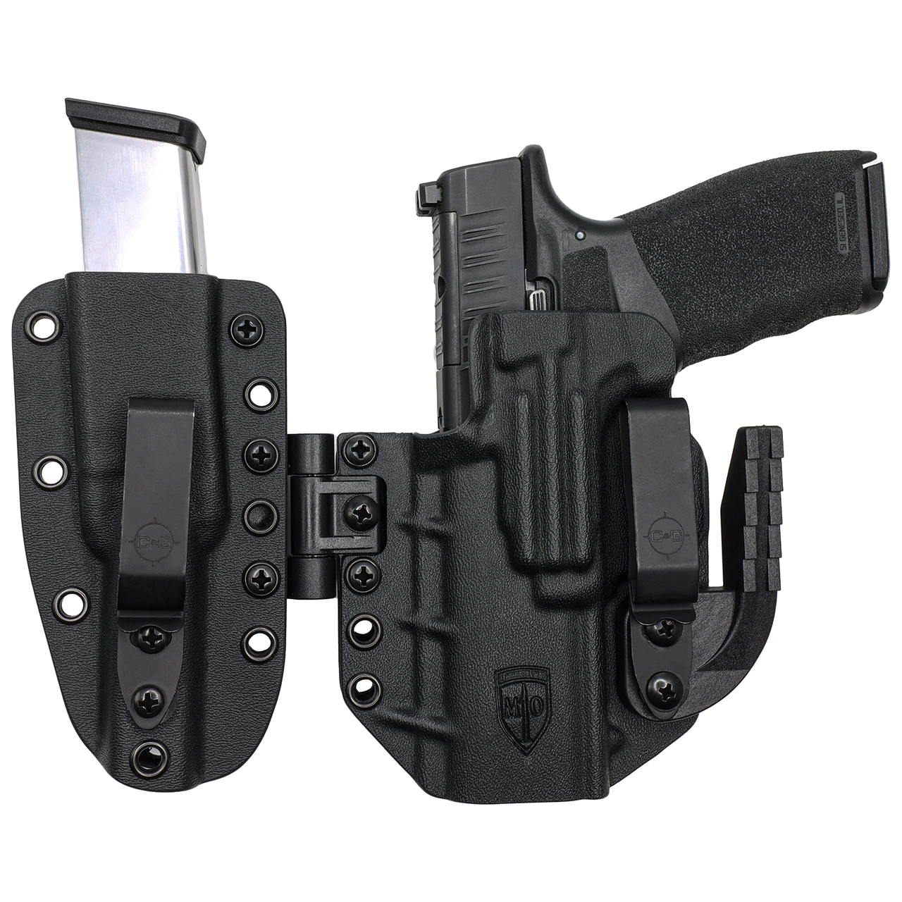 Springfield Hellcat PRO | MOD1 Appendix Sidecar Kydex Holster System | QUICKSHIP | C&G Holsters