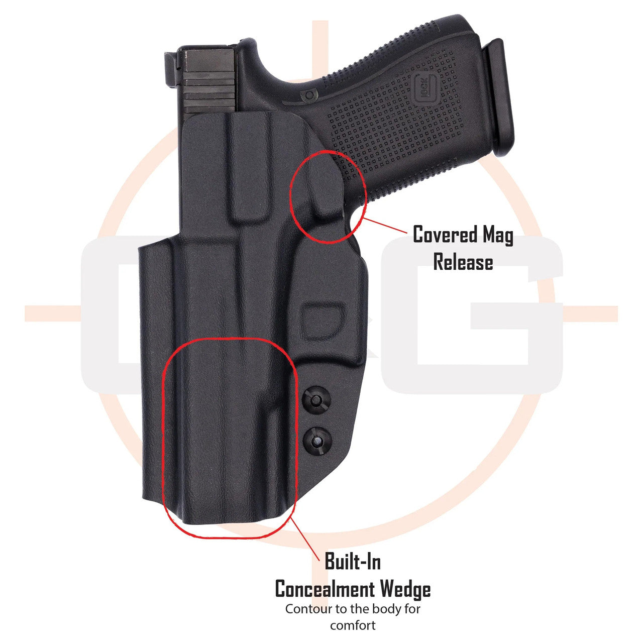 Canik TP9SF 4.1" | IWB COVERT/ALPHA Kydex Holster | QUICKSHIP | C&G Holsters