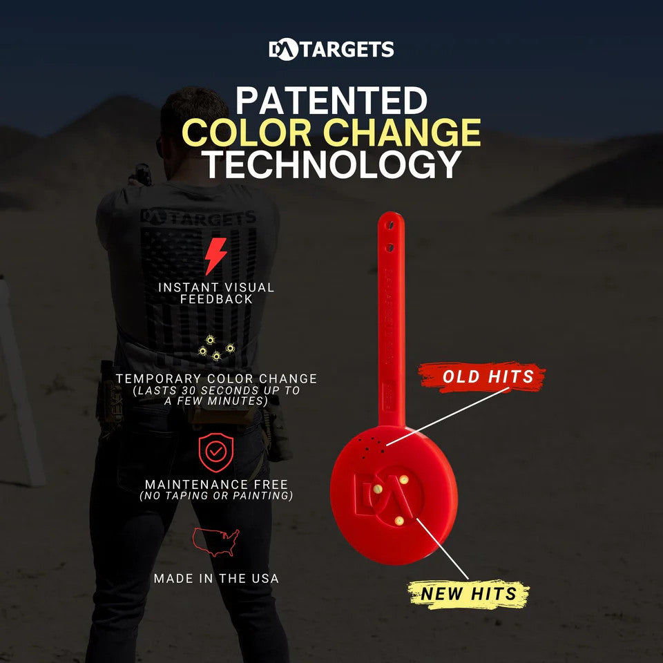 6" Gong Target Color Changing