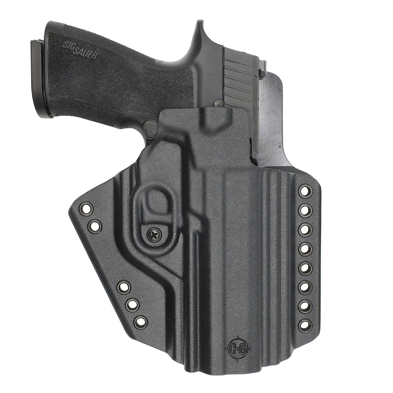 SIG P320/Compact 9/40 | DENALI Chest Mounted Kydex Holster System | QUICKSHIP | C&G Holsters