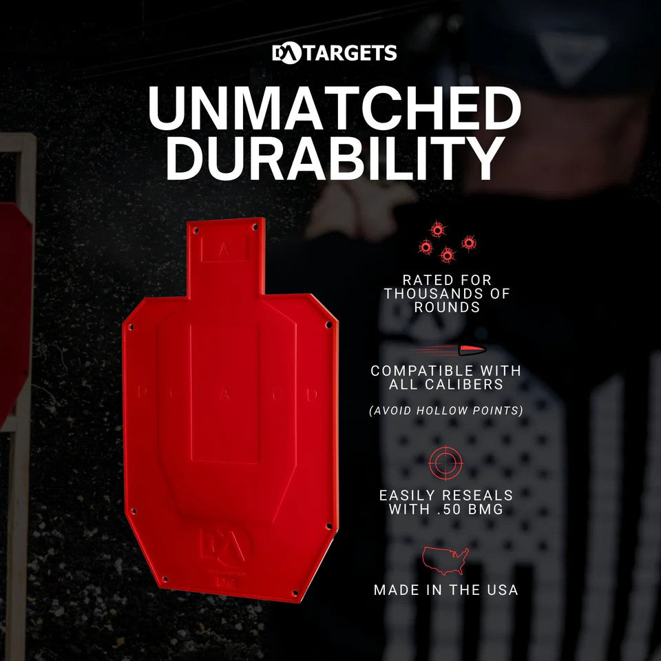 Half-Size Silhouette Color-Changing Target