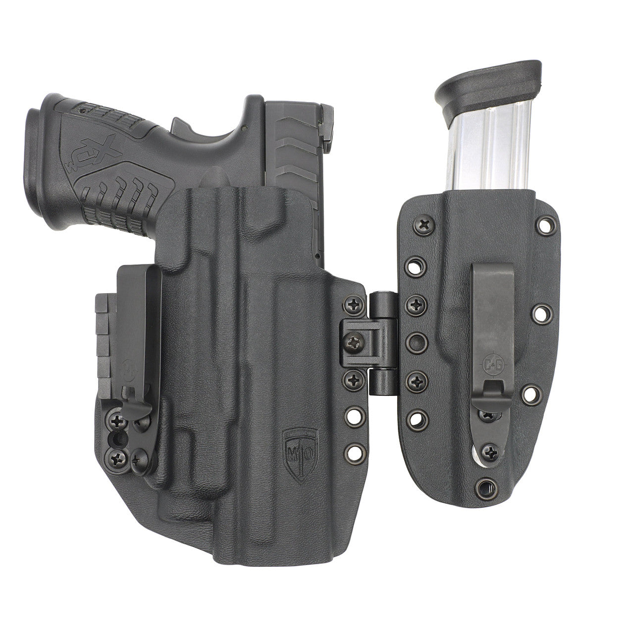 Springfield XD-M 4.5"/3.8" TLR-7/A/X | MOD1-LIMA Appendix Sidecar Kydex Holster System | QUICKSHIP | C&G Holsters