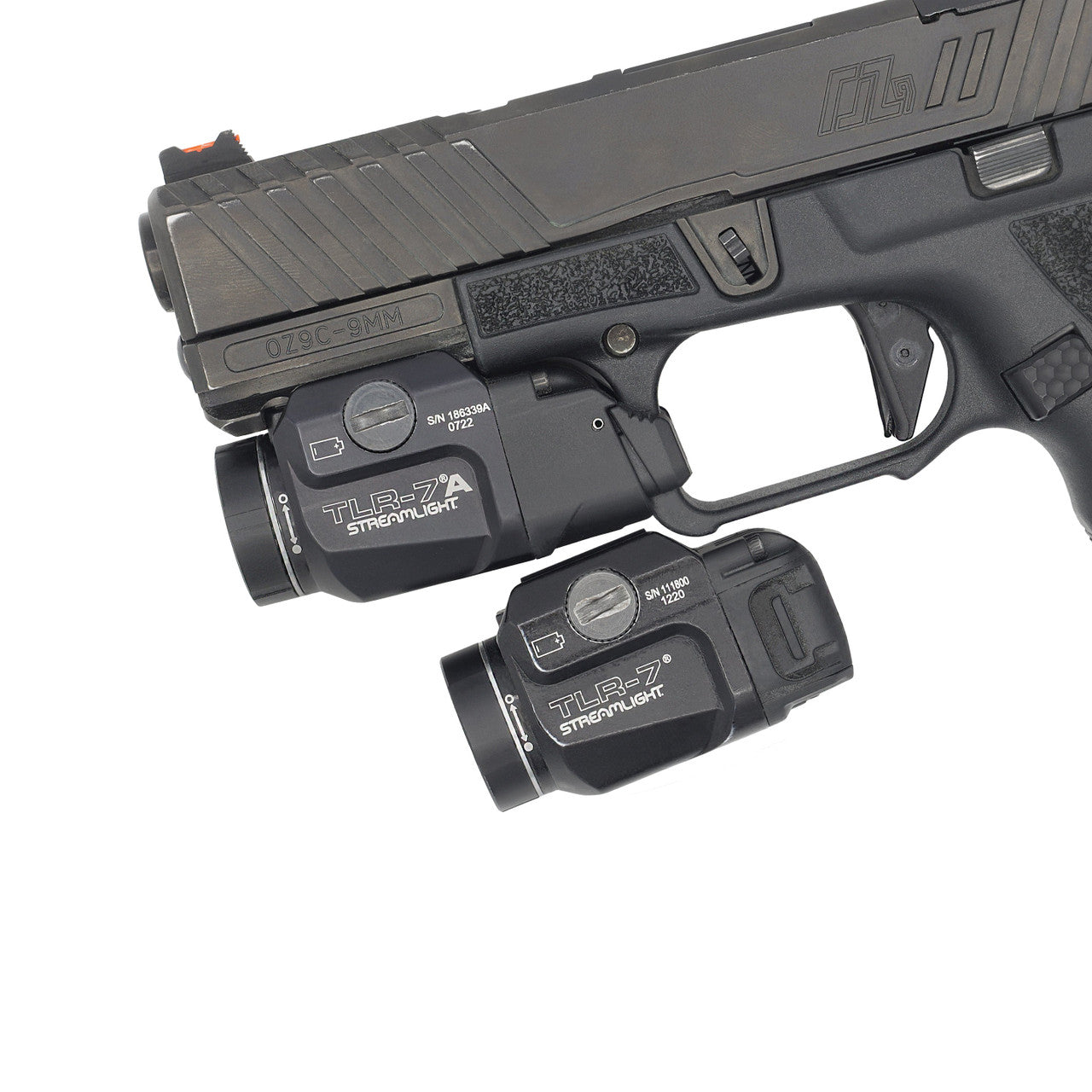 ZEV OZ9/c TLR-7/A/X | OWB TACTICAL Kydex Holster | QUICKSHIP | C&G Holsters